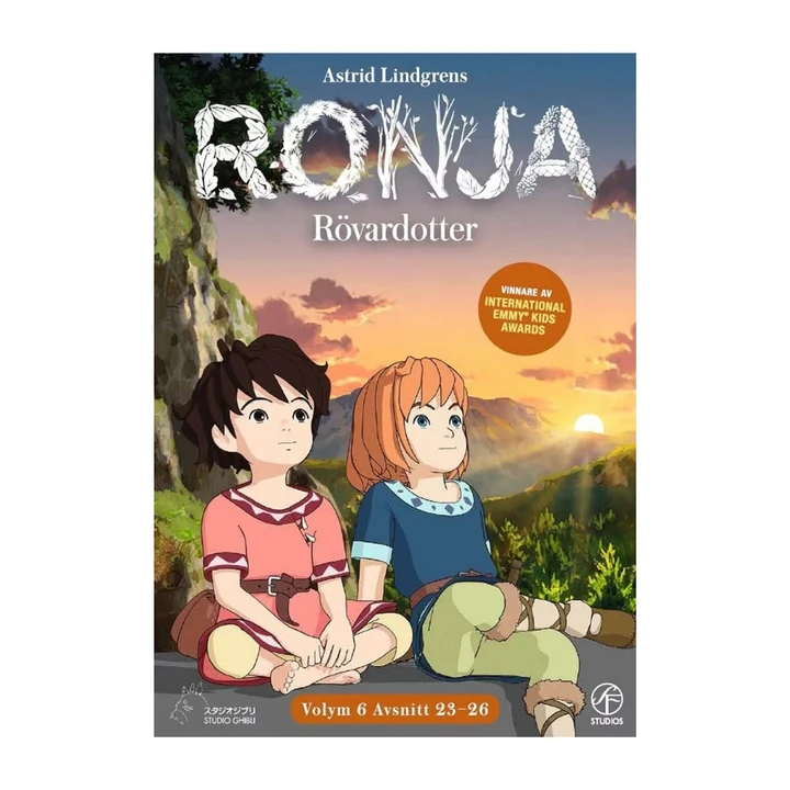 DVD Ronja Rövardotter Volym 6 av 6
