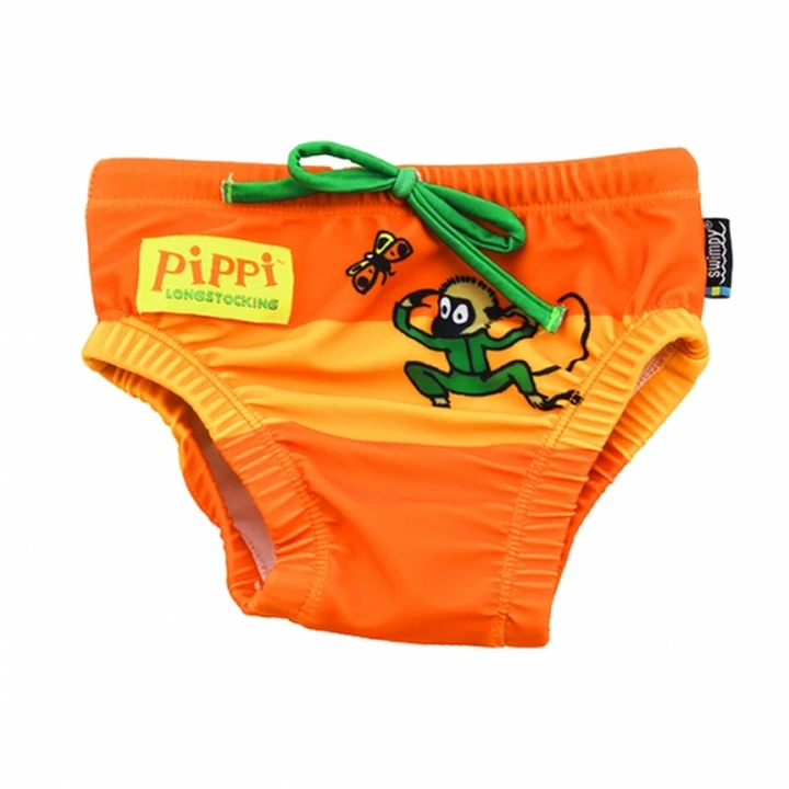 Badblöja Pippi Långstrump - Orange