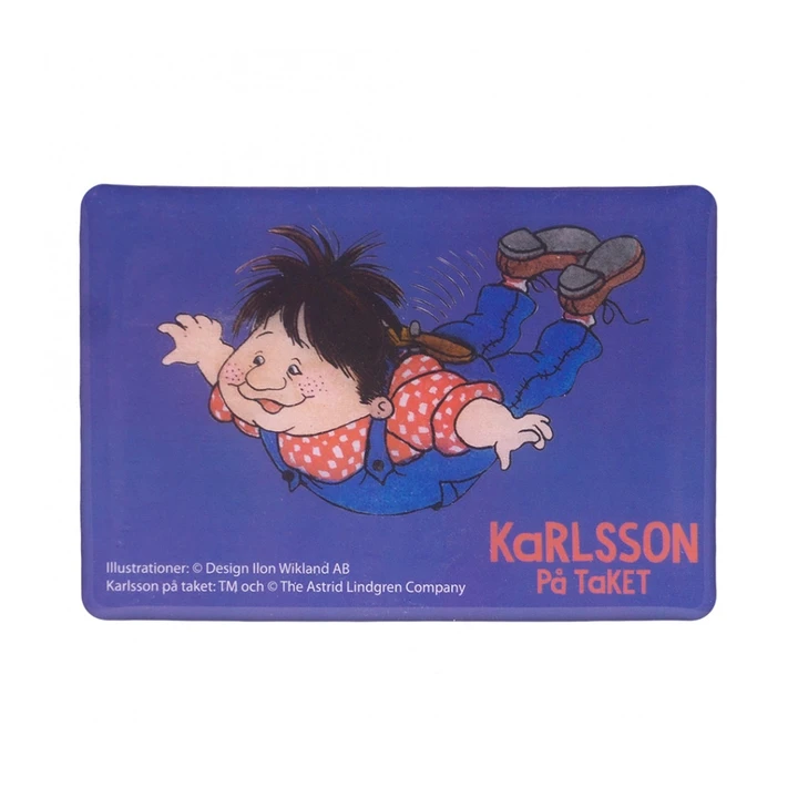 Magnet Karlsson on the roof
