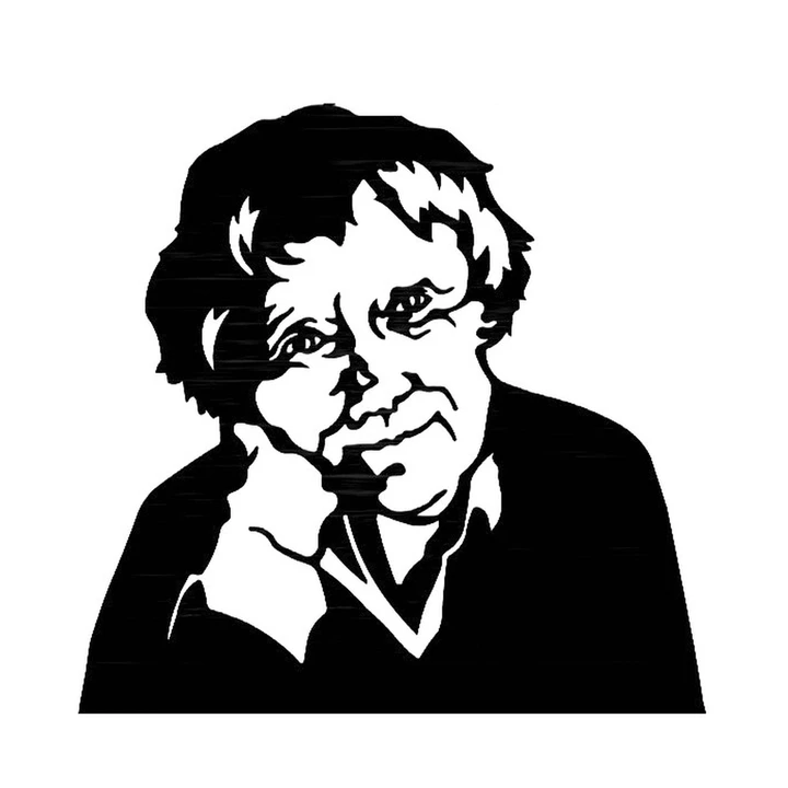 Buchstütze Astrid Lindgren, 15 cm