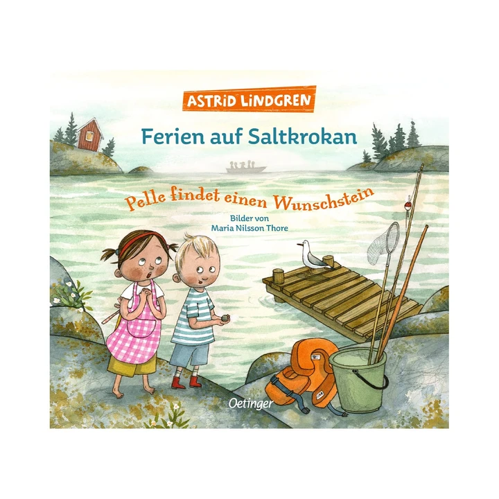 Ferien auf Saltkrokan. Pelle findet einen Wunschstein- Tyska
