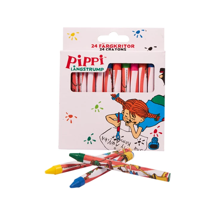 Crayons Pippi Longstocking 24 Pack