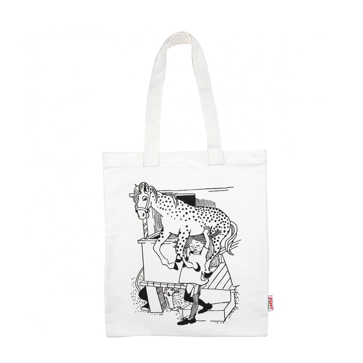 Organic Tote Bag Pippi Longstocking