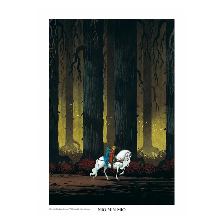 Poster Mio, mein Mio - Mio und Jumjum - 30 x 40 cm