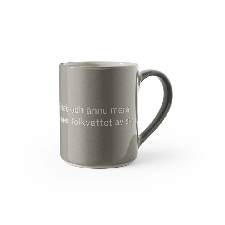 Tasse - Ge barnen kärlek - Grau