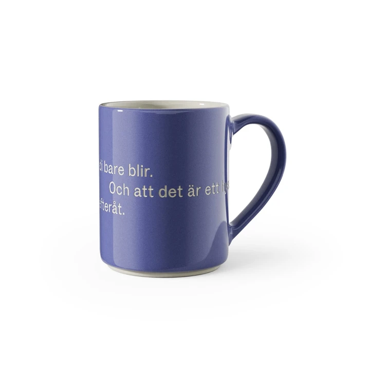 Tasse - Hyss hittar man inte på - Blau