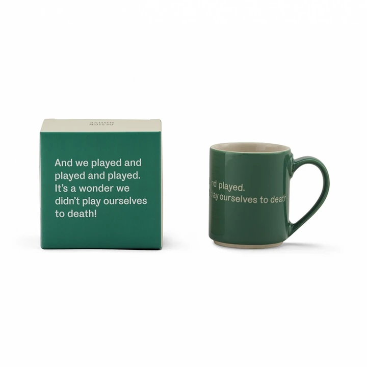 Mug - And we played and played and played (Green)