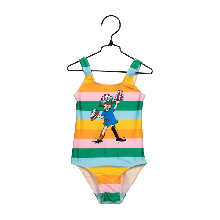 Badeanzug Pippi Langstrumpf - Sorbet