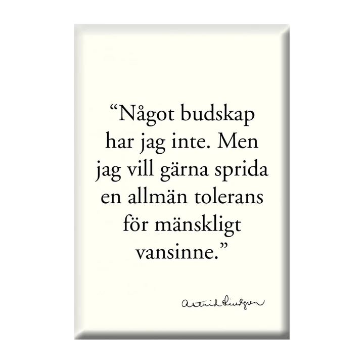 Magnet Astrid - No message...