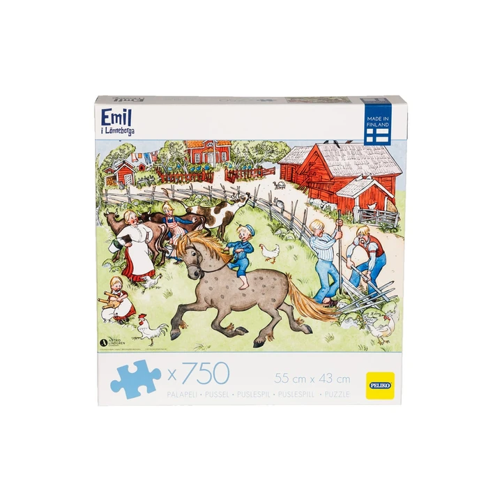 Puzzle Emil in Lönneberga 750 pieces