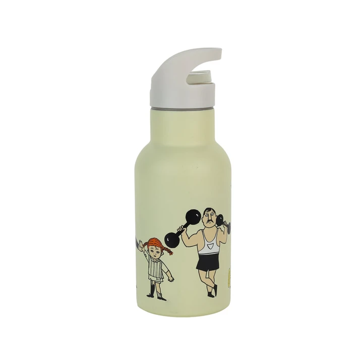 Pippi Circus, Water Bottle, yellow