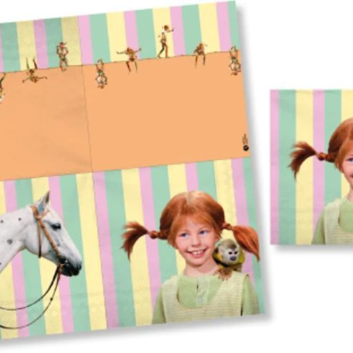 Napkins Pippi Longstocking