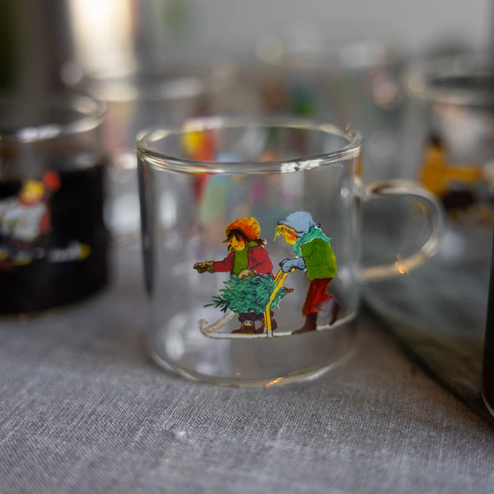 Mulled wine glass 6-pack Children of Noisy Village, Chapter 2