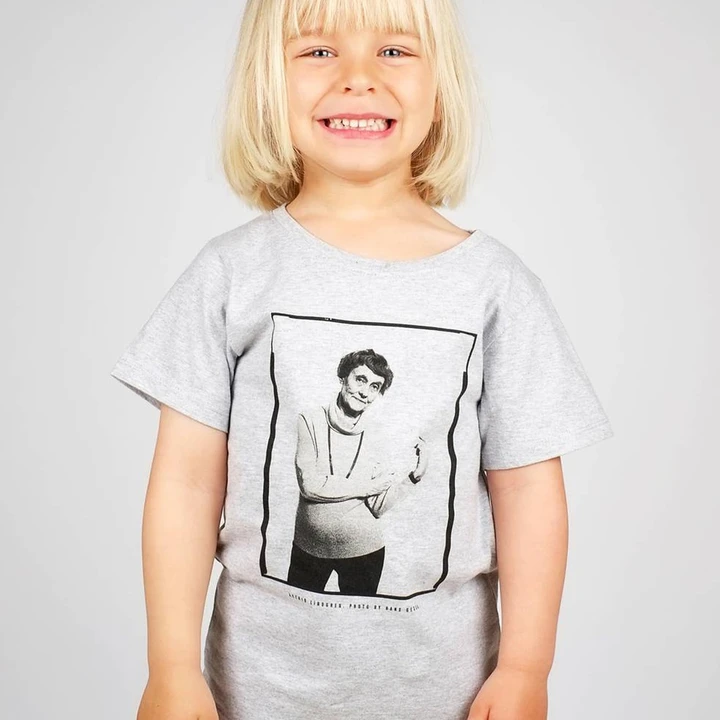 T-shirt Astrid Lindgren - Grey