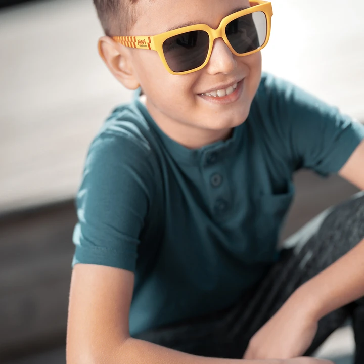 Sunglasses Pippi Longstocking yellow/red