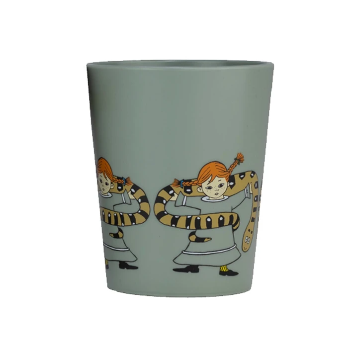 Tumbler mug Pippi Longstocking - Green