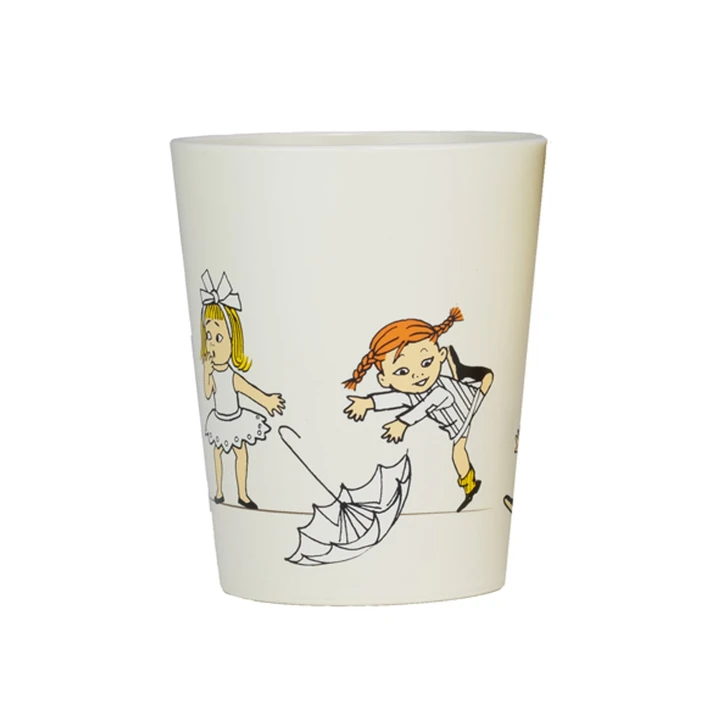 Tumbler mug Pippi Longstocking - Beige