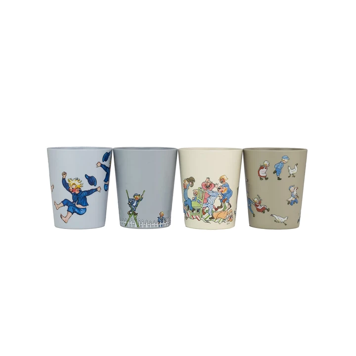 Sammelbecher - Michel aus Lönneberga, 4er Pack