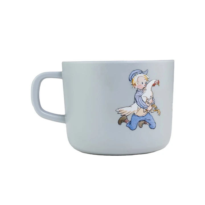 Cup with handle Emil in Lönneberga - Blue