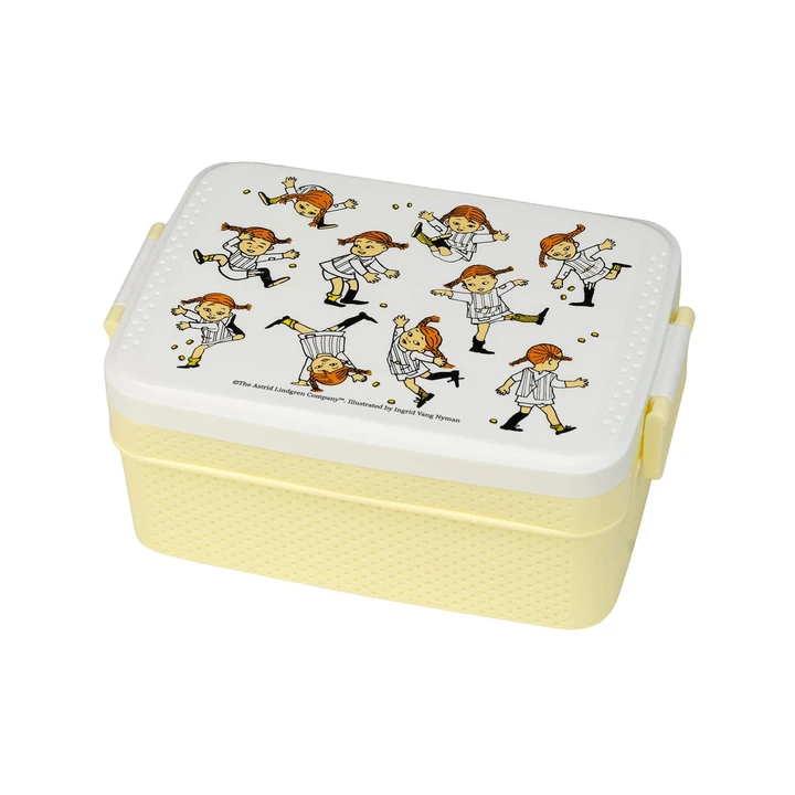 Lunchbox Pippi Longstocking - Yellow