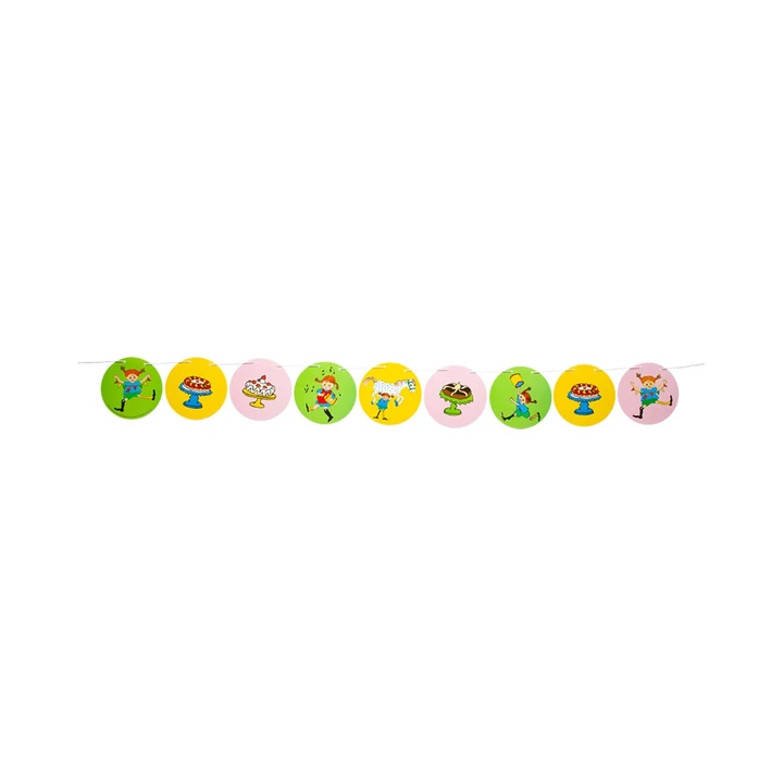 Flag banner Pippi Longstocking