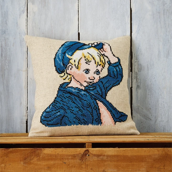 Embroidery set Pillowcase - Emil in Lönneberga