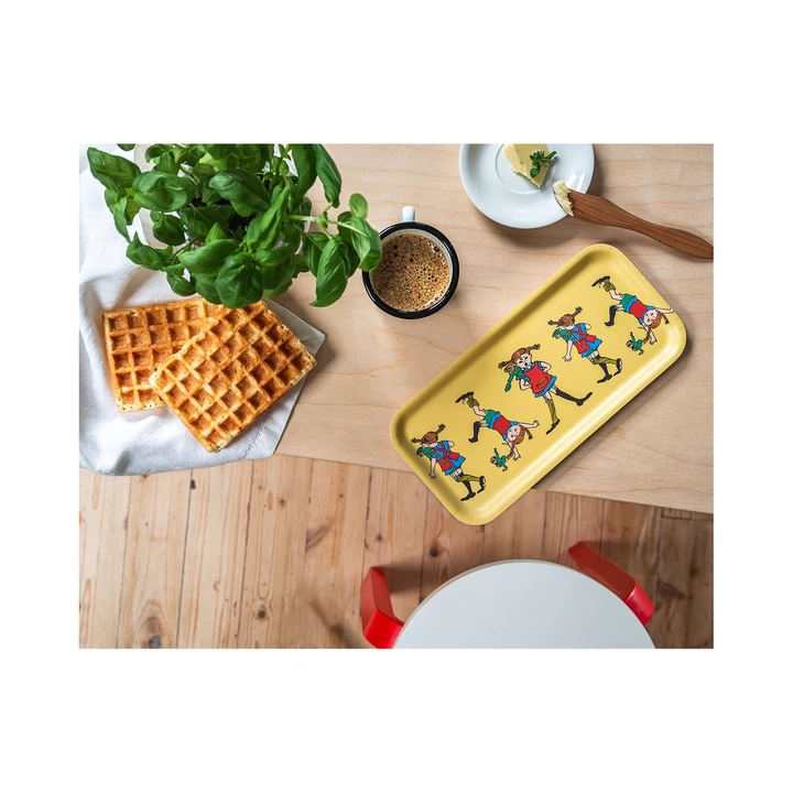 Tablett Pippi Langstrumpf - Gelb