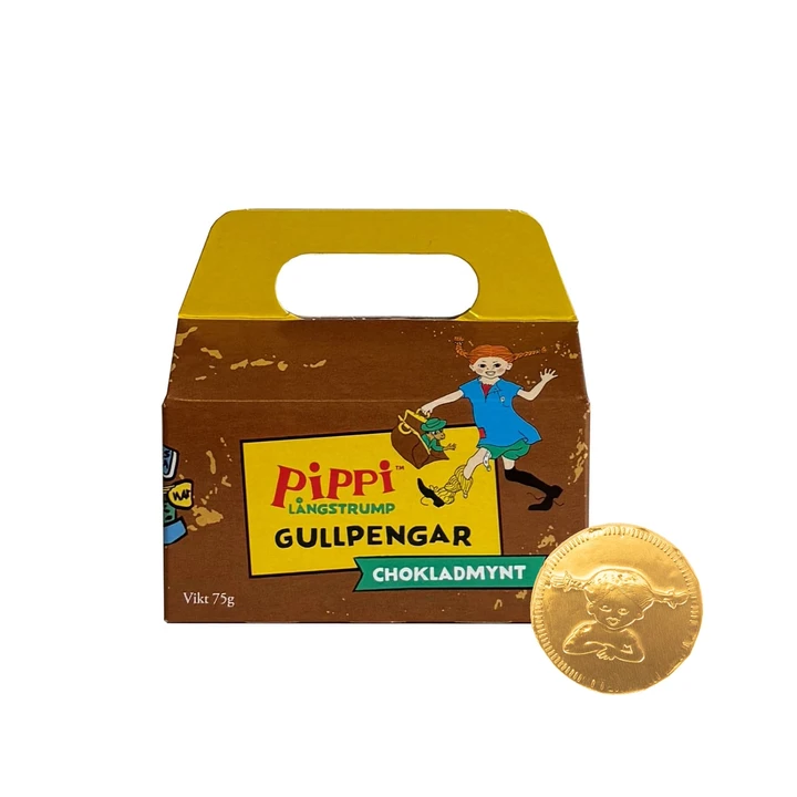 Pippis Kappsäck Chokladmynt - 14 st