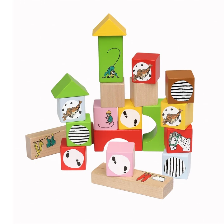 Pippi Longstocking Building Blocks - 30 pcs