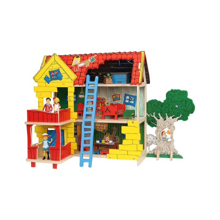 Pippi Longstocking Dollhouse Villa Villekulla