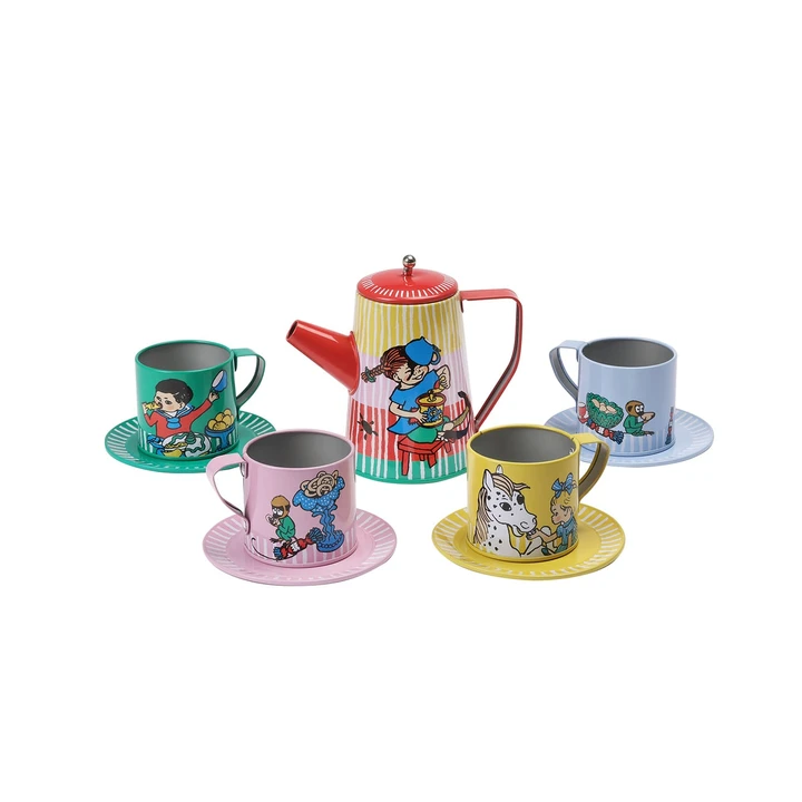 Pippi Longstocking Kids Tea Set