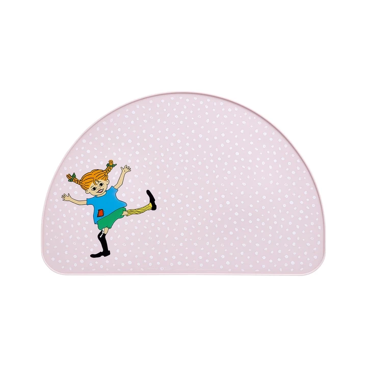 Pippi Langstrumpf Tischset Silikon - Rosa