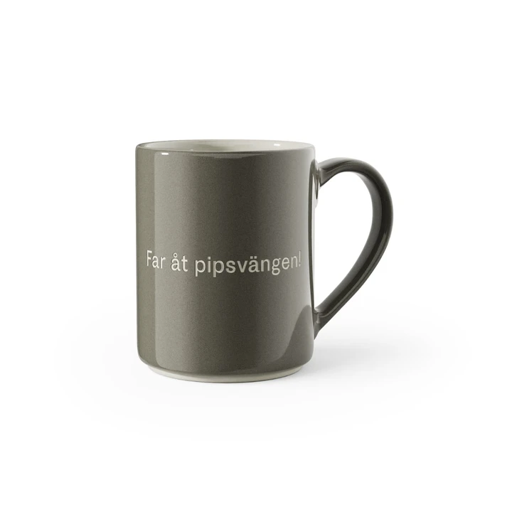 Quote Mug Far åt Pip.. - Grey