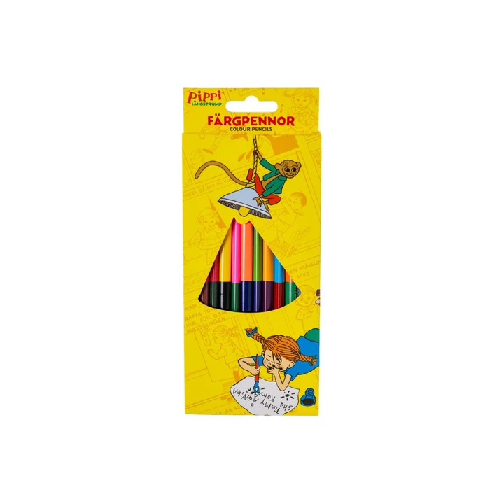 Pippi Colour Pencils Set 24 Colours