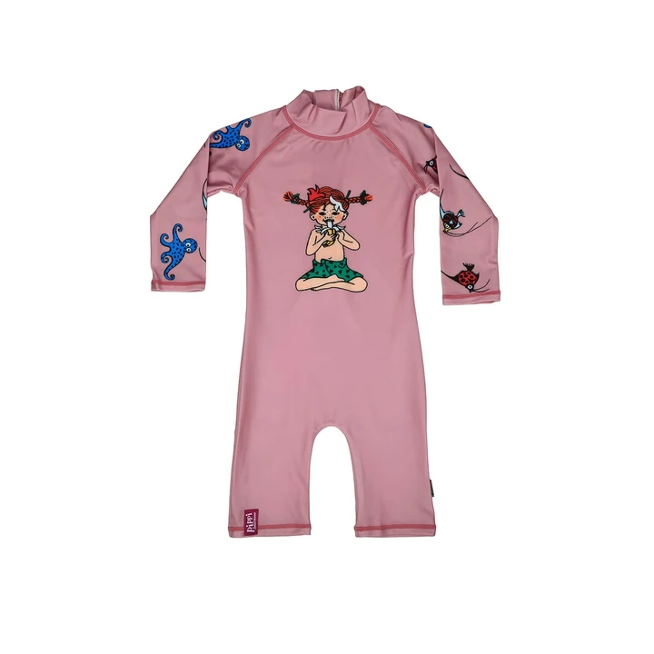 Pippi Langstrumpf UV-Anzug Südsee – Rosa