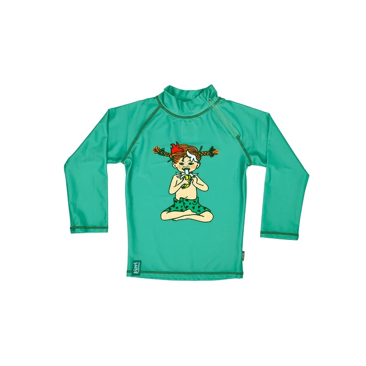 Pippi Langstrumpf UV-Shirt Südsee – Grün