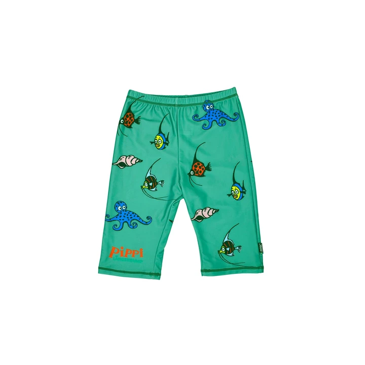 Pippi Langstrumpf UV-Shorts Südsee – Grün