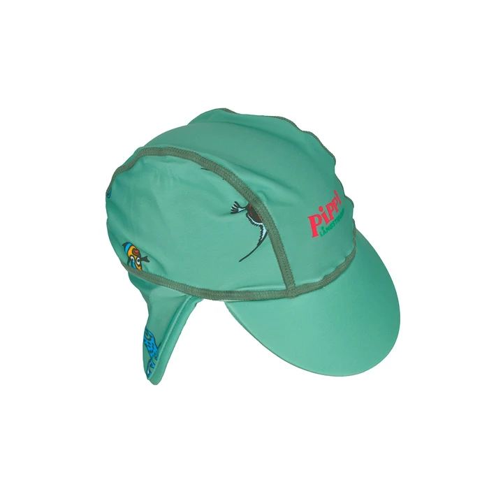 Sonnenhut mit UV-Schutz Pippi Langstrumpf - Grün
