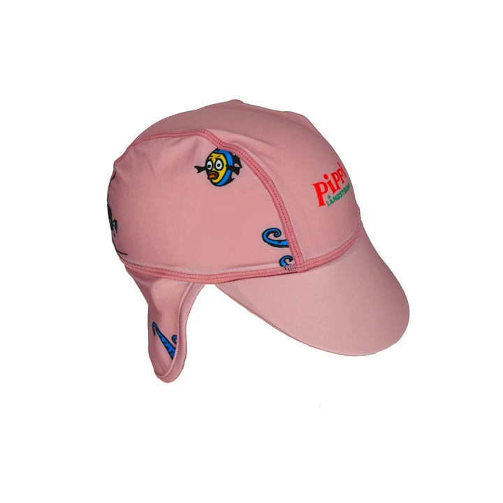 Sonnenhut mit UV-Schutz Pippi Langstrumpf - Rosa