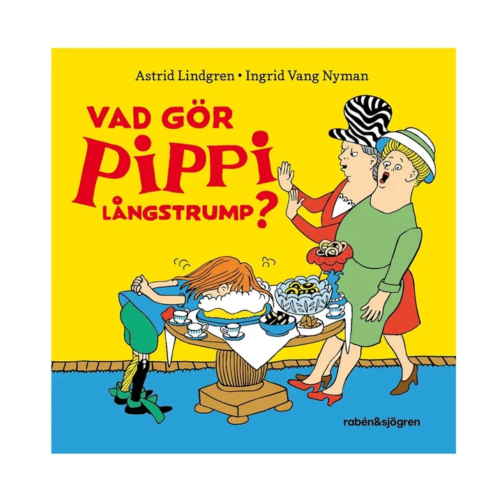 Bilderbuch Vad gör Pippi Långstrump?