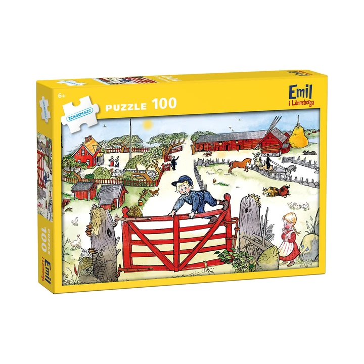 Puzzle Emil in Lönneberga 100 pieces