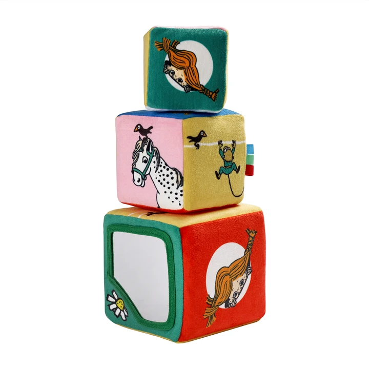 Soft blocks Pippi Longstocking - Multi