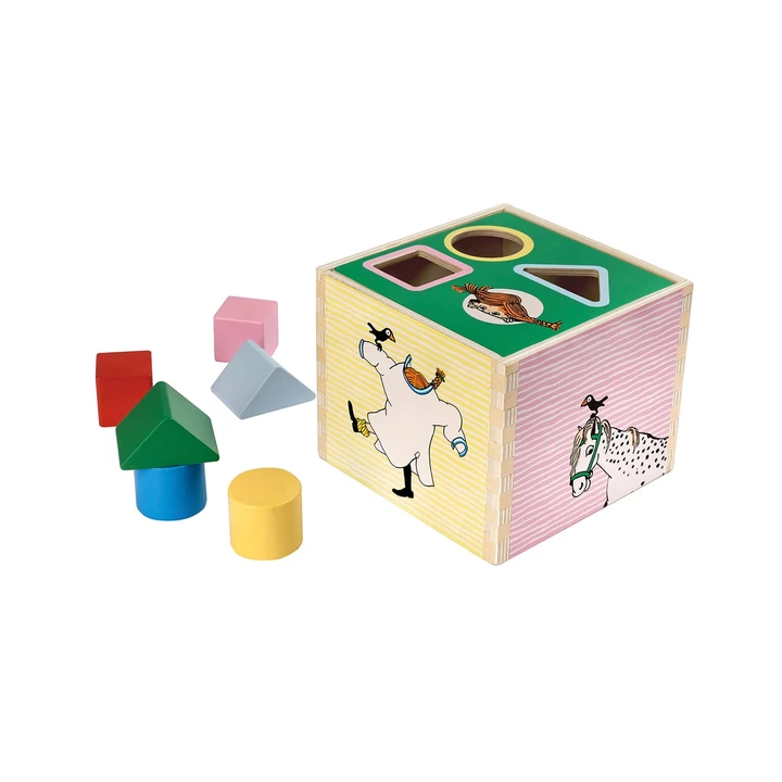 Shape sorter Pippi Longstocking - 6 blocks