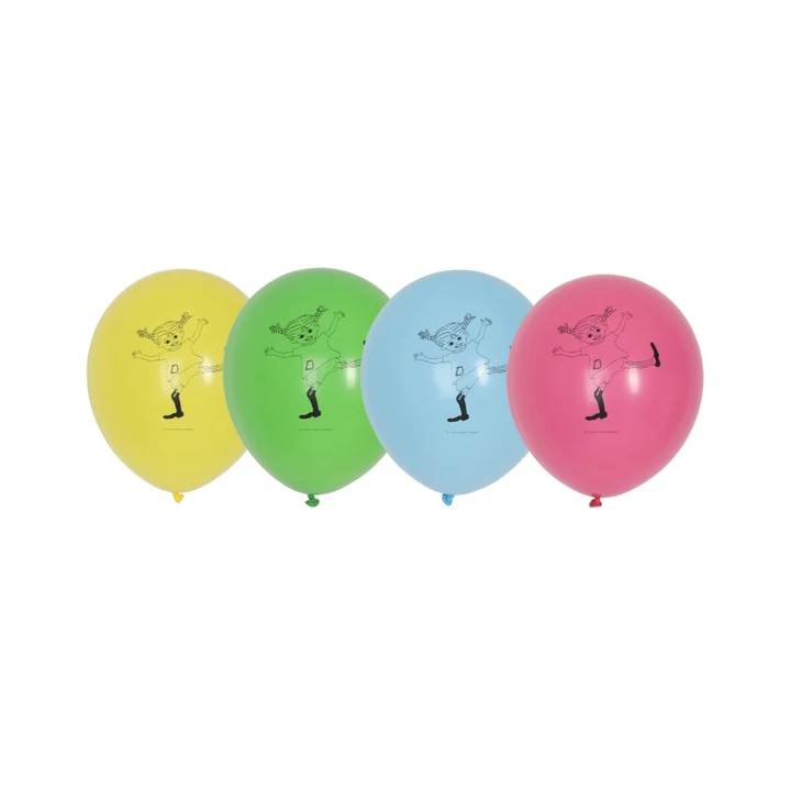 Pippi Longstocking ballons - 8pcs