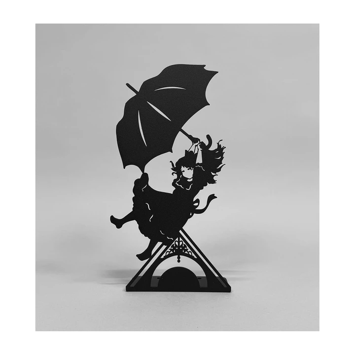 Madita Metall-Silhouette – Schwarz