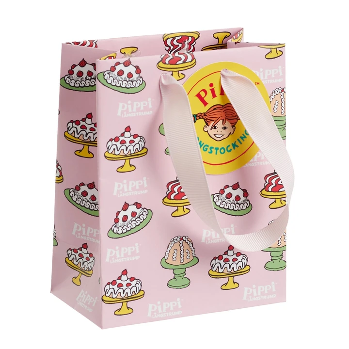 Pippi Longstocking Gift Bag Cake Pink – Small