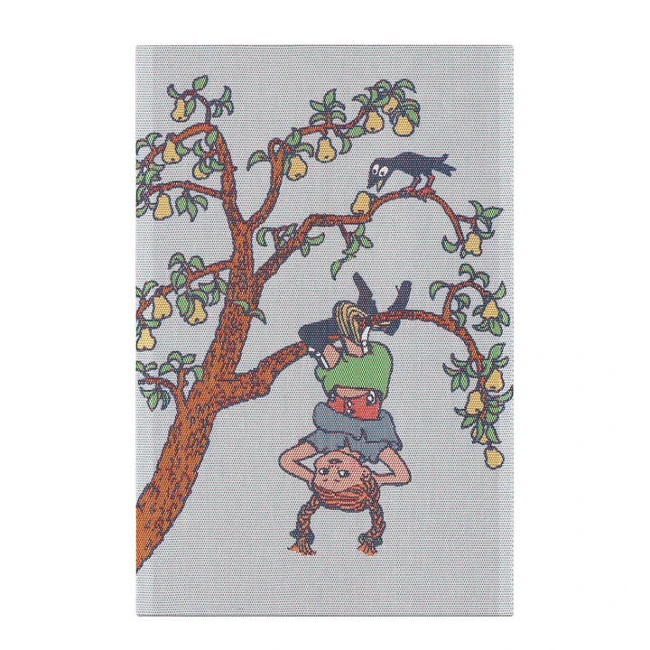 Pippi Handtuch Kopfüber 40 x 60 cm - Mehrfarbig