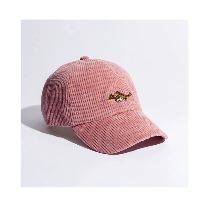 Cap Pippi Peekaboo Cord Erwachsene - Rosa