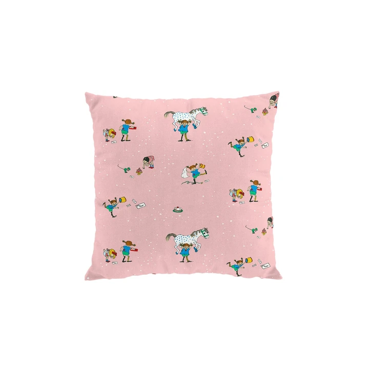Kissenbezug Pippi und Freunde - Rosa