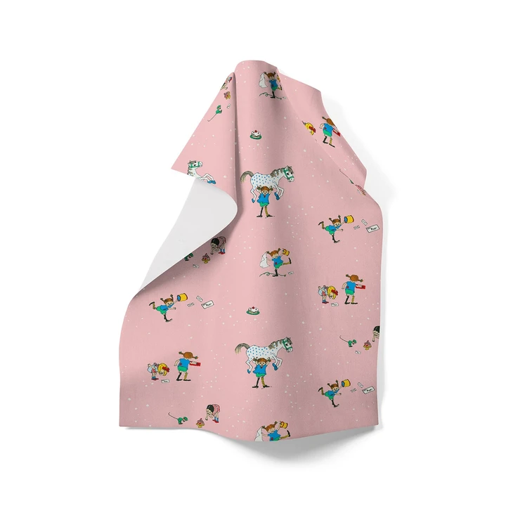 Küchenhandtuch Pippi und Freunde - Rosa